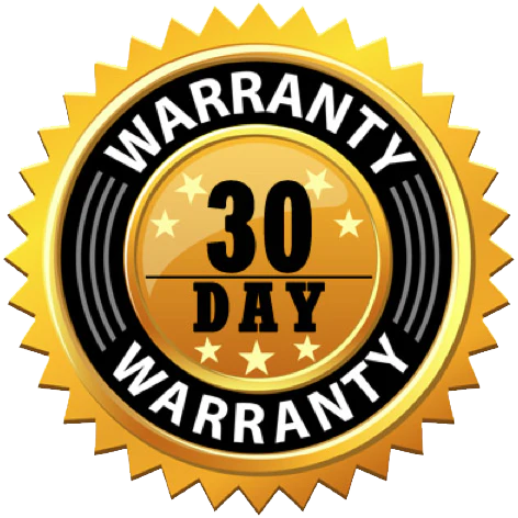 30-Day Warranty